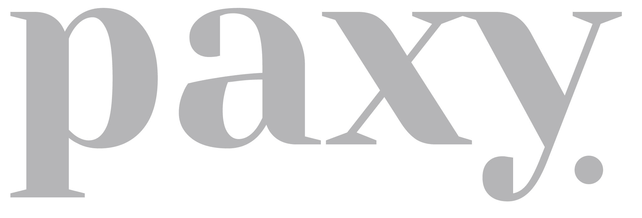 Paxy footer logo